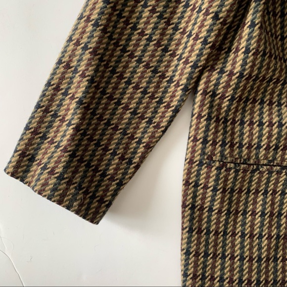 Vintage Sag Harbor Wool Blazer size 16 classic patterned - Picture 2 of 7